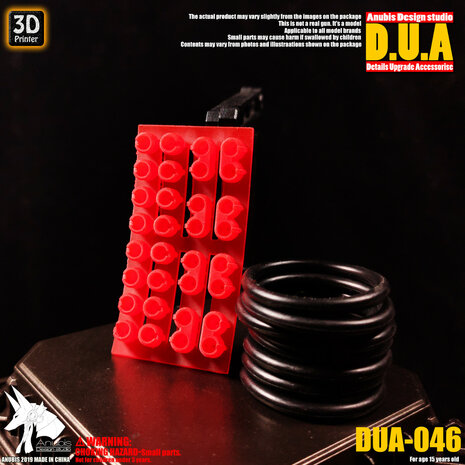 Anubis DUA-046 1/100 Power Cable Detail Upgrade Accessories 02