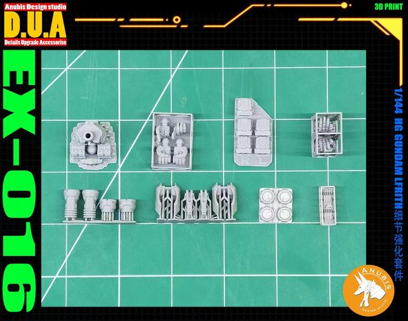 Anubis EX-016 HG Lfrith Upgrade Parts