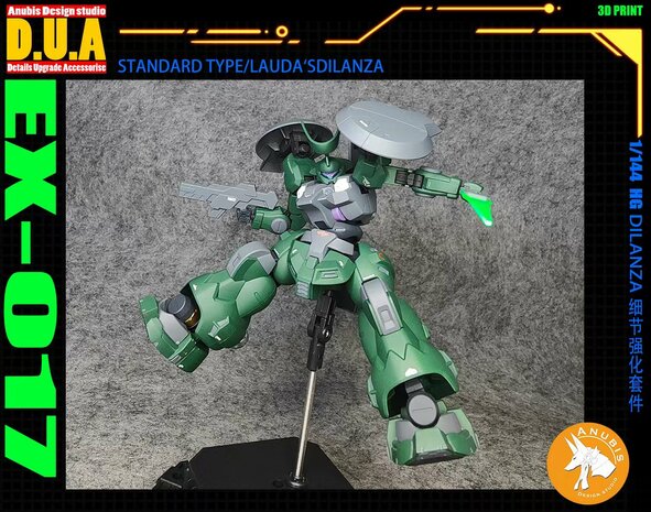 Anubis EX-017 HG Dilanza Upgrade Parts