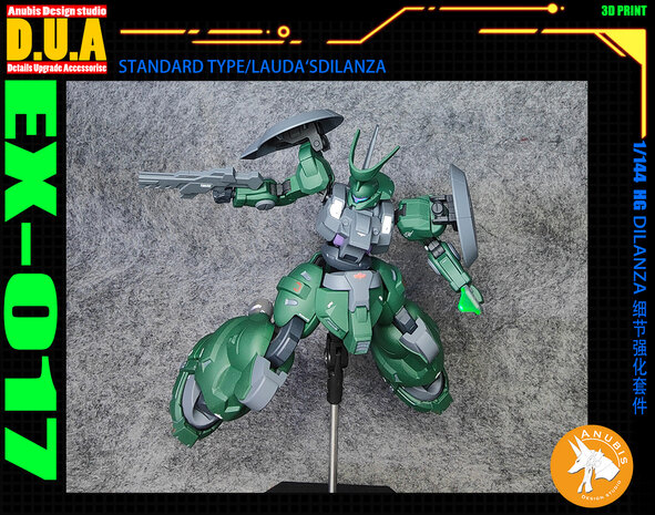 Anubis EX-017 HG Dilanza Upgrade Parts