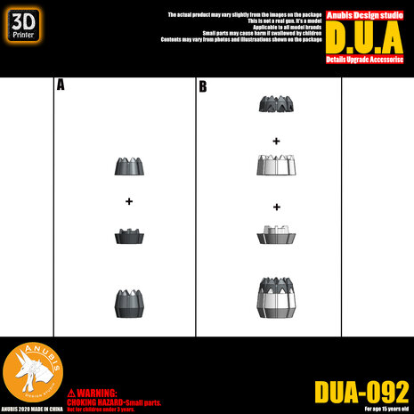 Anubis DUA-092 Thrusters Detail Upgrade Accessories