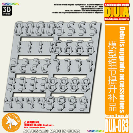 Anubis DUA-083 Detail Upgrade Accessories