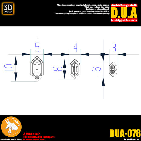 Anubis DUA-078 Detail Upgrade Accessories