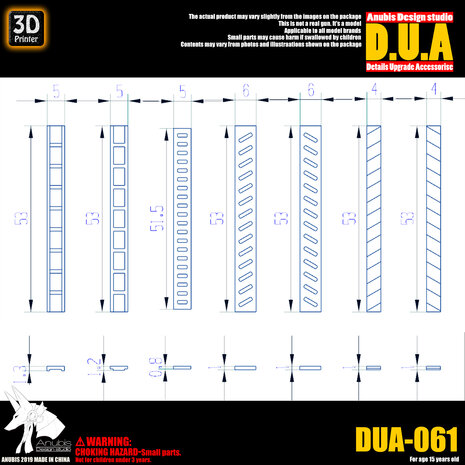 Anubis DUA-061 Detail Upgrade Accessories