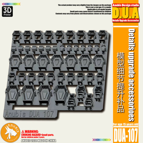 Anubis DUA-107 Detail Upgrade Accessories