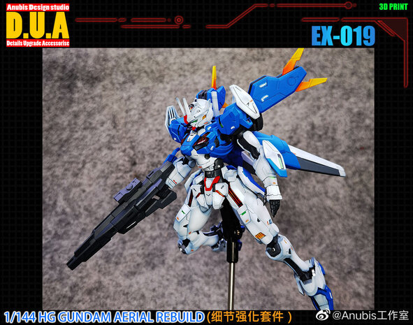 Anubis EX-019 HG Gundam Aerial Rebuild Upgrade Parts