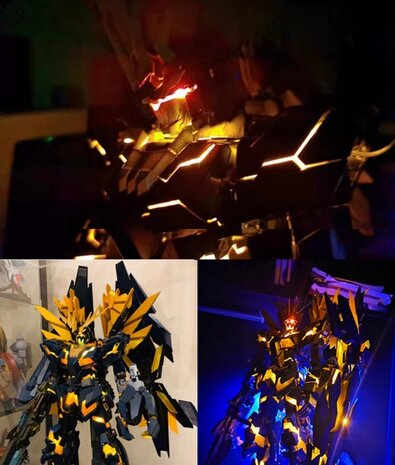 Kosmos PG Unicorn Banshee +1 Schild Geel LED Set + Remote