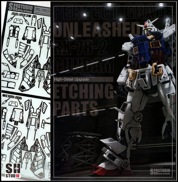 SH Studio PGU RX-78-2 Photoetch set SHME006PG