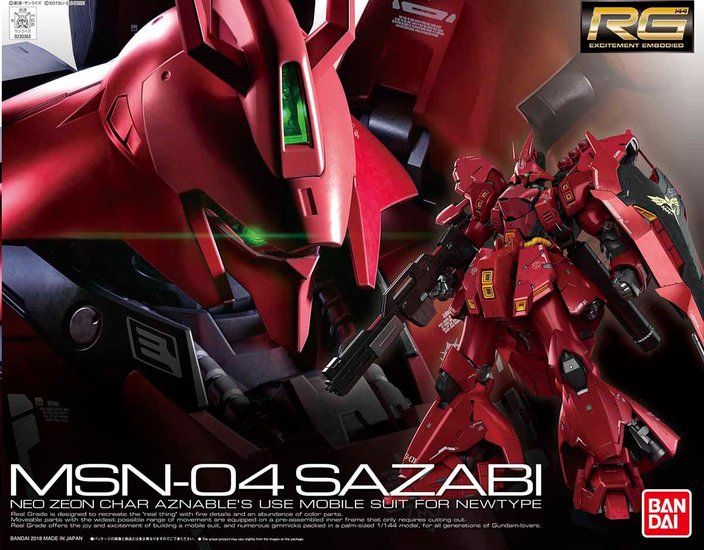 1/144 RG MSN-04 Sazabi