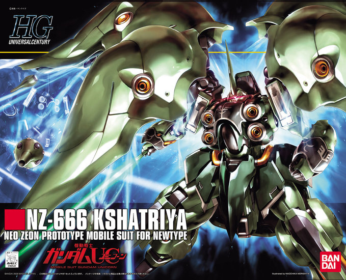 1/144 HG NZ-666 Kshatriya