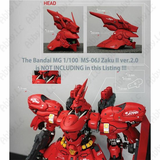 1/100 SuperG MG Sazabi Formania GMG Dress-up Kit