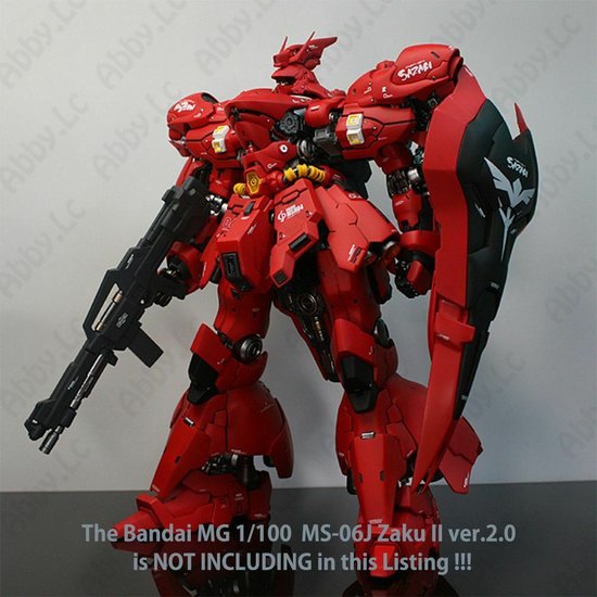 1/100 SuperG MG Sazabi Formania GMG Dress-up Kit