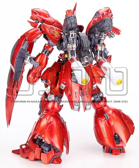 1/100 SuperG MG Sazabi Formania GMG Dress-up Kit