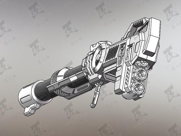 MG Artisan Club AC-X-02 Blahs Super Weapon System