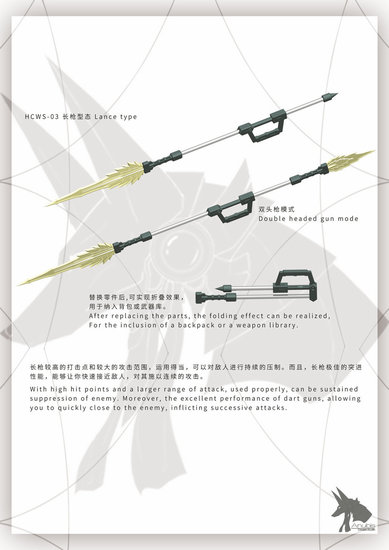 Anubis HG/RG HCWS Weapons