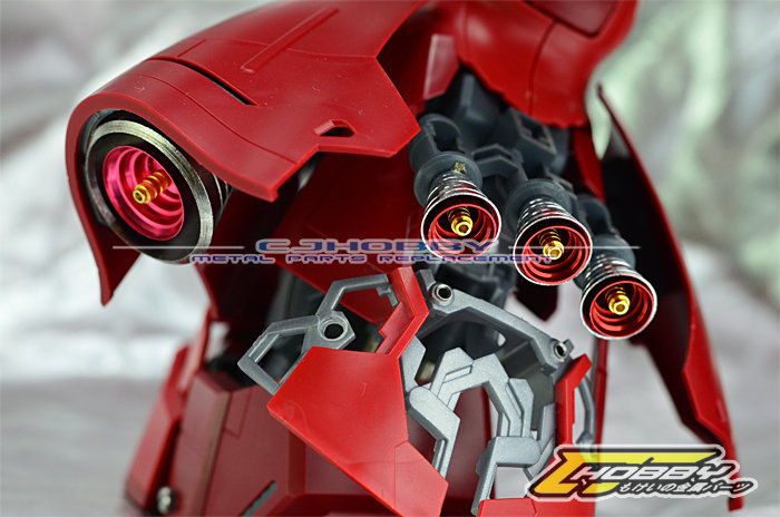 MG Sazabi Lux Metal Set v1.5 26 Opties