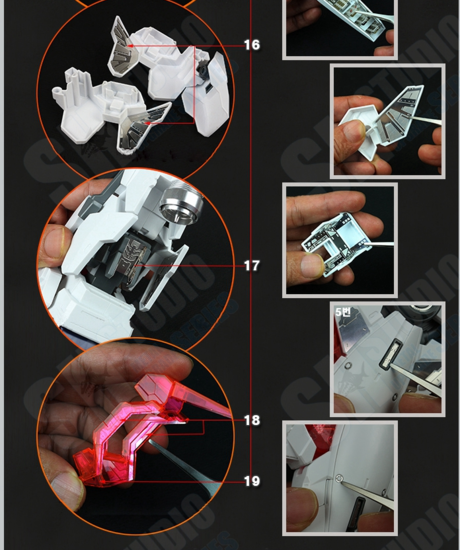 SH Studio Mega Size RX-0 Unicorn Set SHEU008