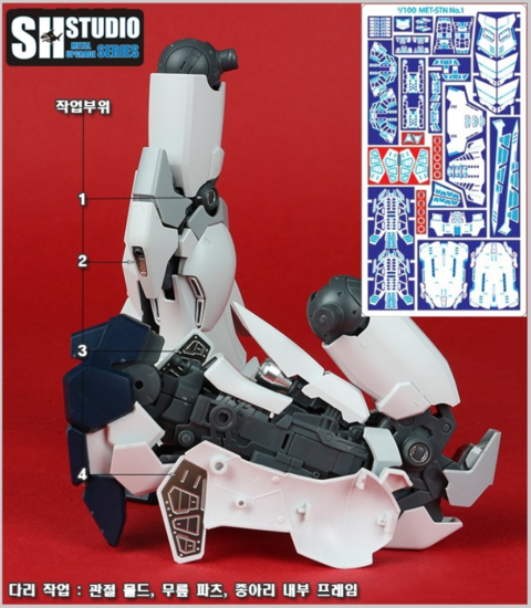 SH Studio MG Sinanju Stein Set SHEU004