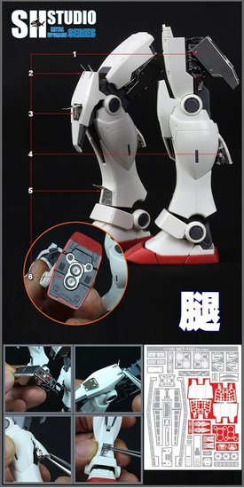 SH Studio MG GTO RX78-2 Set SHEU-009