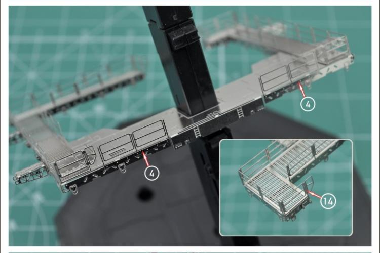 Madworks AW9 S13 Aerial Repair Bridge 1/144