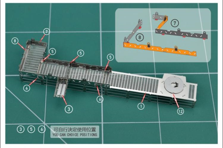 Madworks AW9 S13 Aerial Repair Bridge 1/144