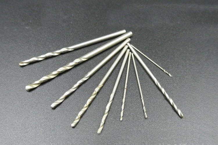 Drill Bit Set 0.8mm-3.0mm, 10 stuks Diamant boxed