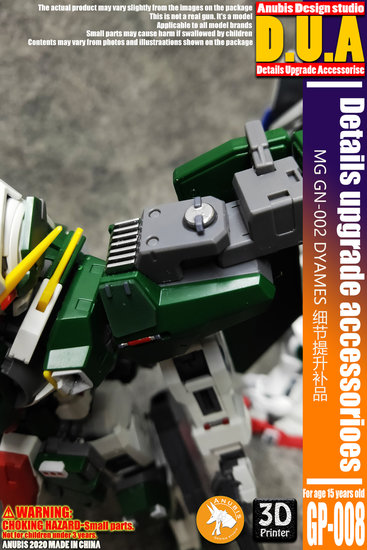 Anubis GP008 MG Dynames GN-002 Detail Set