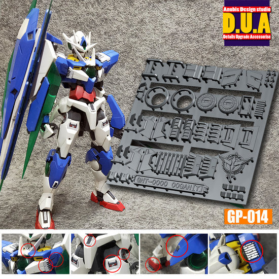 Anubis GP014 MG 00 Qan[T] GNT-0000 Detail Set