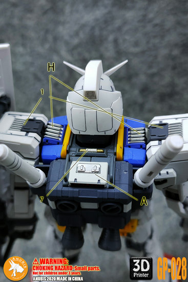 Anubis GP028 MG RX-78-2 3.0 Detail Set