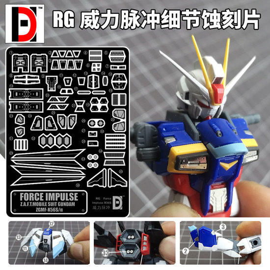 HD RG ZGMF-X56S Force Impulse Set