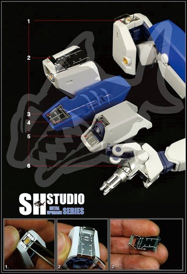 SH Studio MG RX-78-NT-1 Chobam Armor Set SHEU018