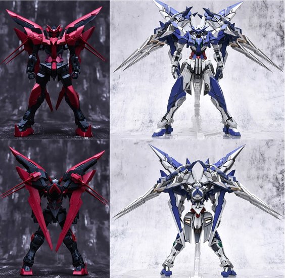 AnchoreT YujiaoLand MG Amazing Exia V1,25 Dress-up Kit + Metal thruster