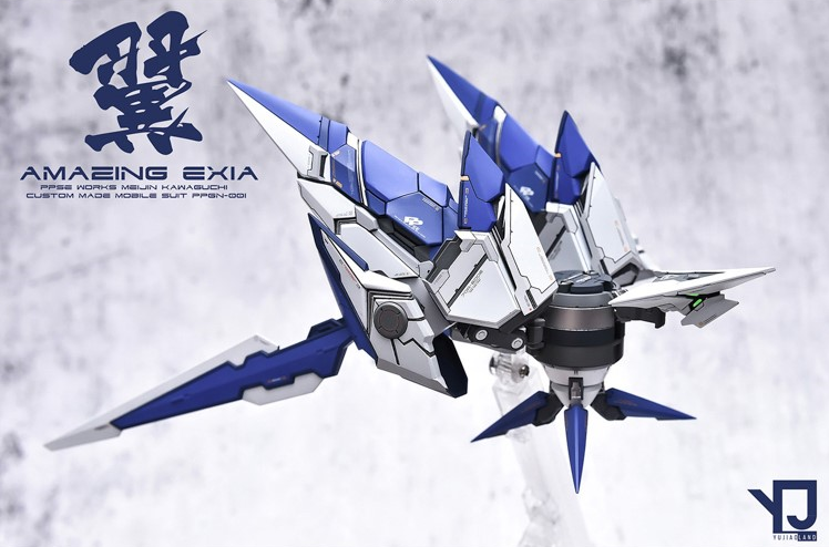 AnchoreT YujiaoLand MG Amazing Exia V1,25 Dress-up Kit + Metal thruster