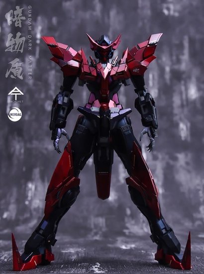 AnchoreT YujiaoLand MG Exia Dark Matter Dress-up Kit + Anchoret Decals