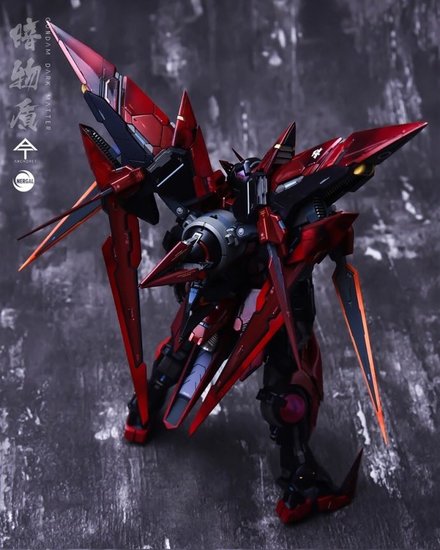 AnchoreT YujiaoLand MG Exia Dark Matter Dress-up Kit + Anchoret Decals