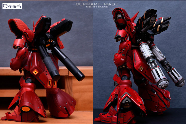 AnchoreT YujiaoLand MG Sazabi A2 Body 2.0 Dress-up Kit