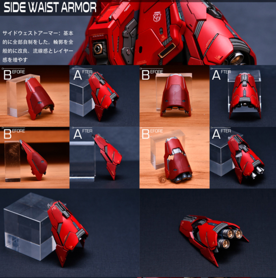 AnchoreT YujiaoLand MG Sazabi A2 Body 2.0 Dress-up Kit