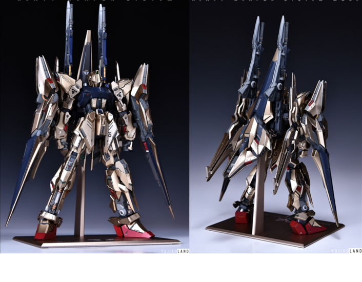 AnchoreT YujiaoLand MG Hyaku Shiki 2 Extra Schilden (voor Heavy Weapons Mode)