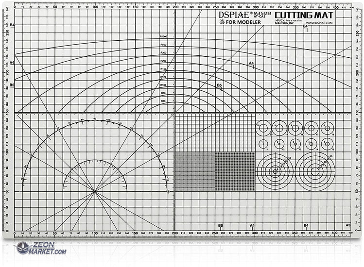 DSPIAE A3 Snijmat AT-CA3