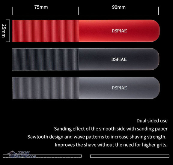 DSPIAE CERBERUS Aluminum Alloy Sanding Board AS-25 PRO