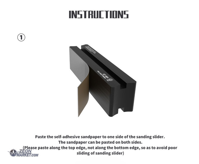 DSPIAE Multi-Angle Sanding Slider AT-MA