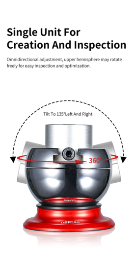 DSPIAE Omnidirectional Spherical Vise AT-SV