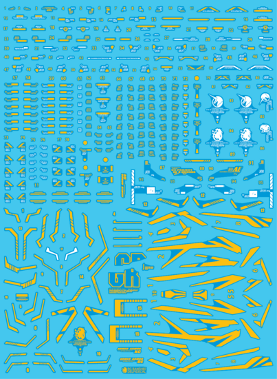 Delpi-Decal RG Banshee Goud Holo