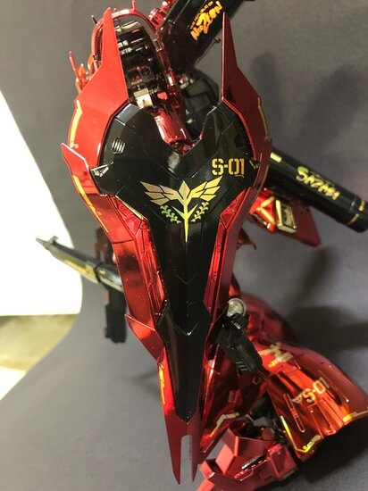 Delpi-Decal RG Sazabi All Gold Holo