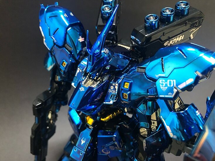 Delpi-Decal RG Sazabi Zilver Holo