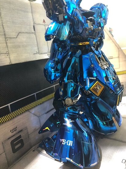 Delpi-Decal RG Sazabi Zilver Holo