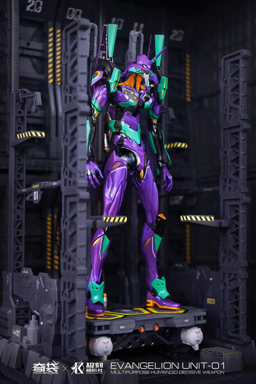 Flaming-Snow RG-EVA Unit-01 Fluorescerend