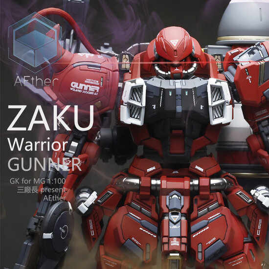 AEther MG Zaku Warrior Gunner Dress-up Kit