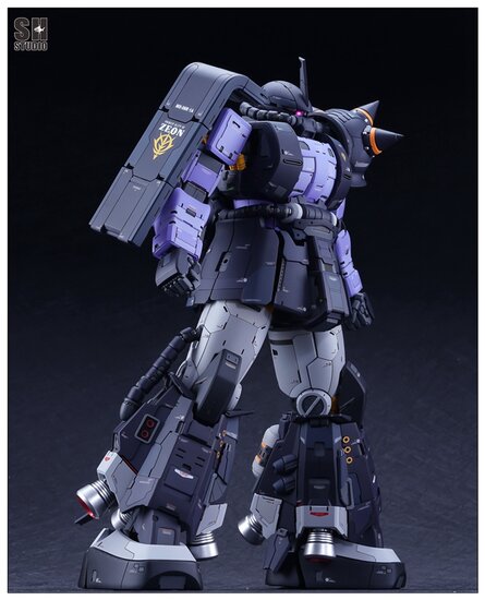 SH Studio x GM Dream PG Zaku II Black Tri-Stars GK of Accessoires