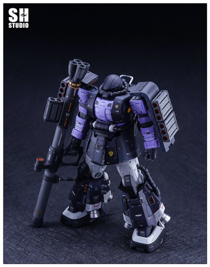 SH Studio x GM Dream PG Zaku II Black Tri-Stars GK of Accessoires